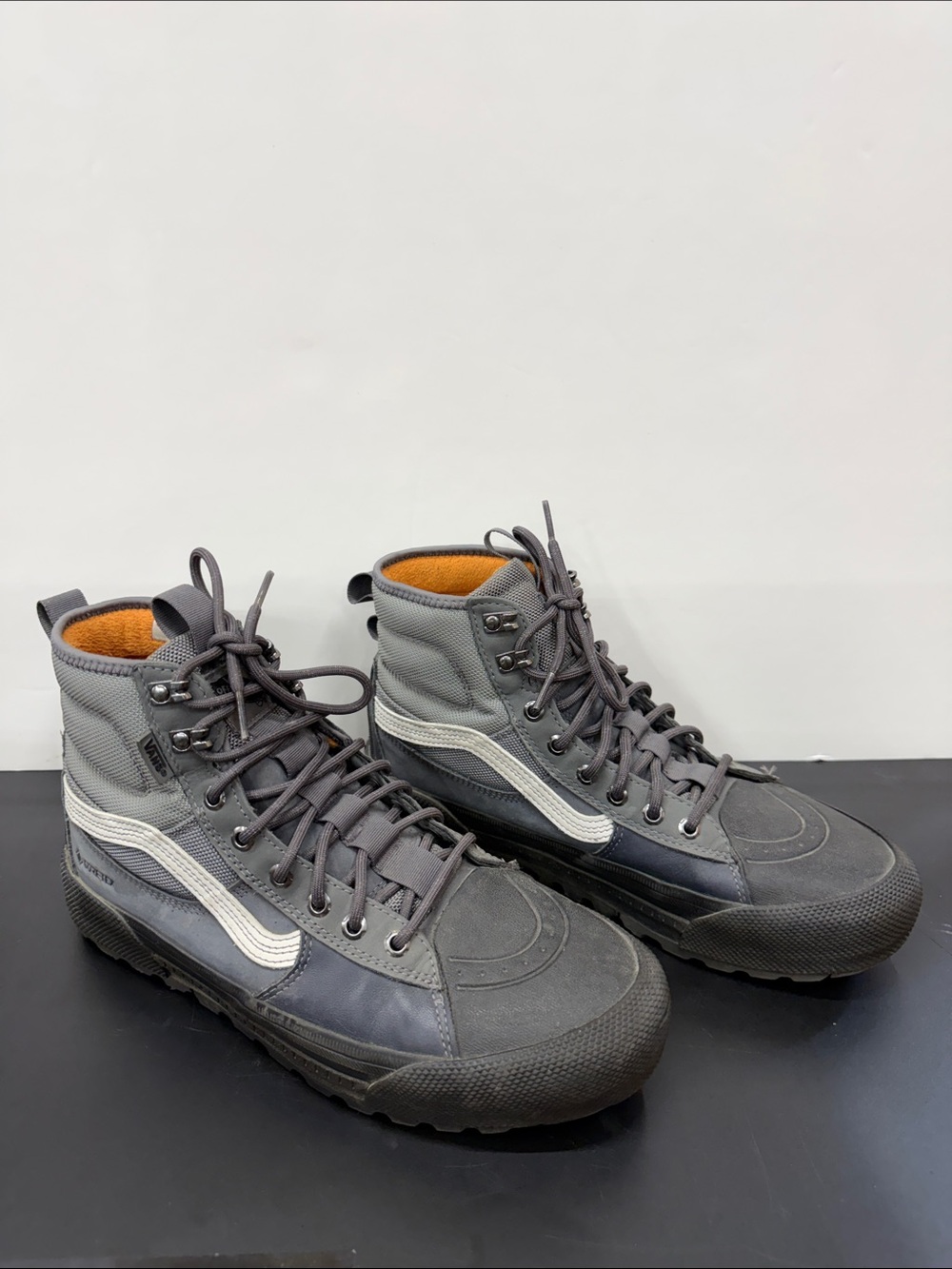Vans SK8 Hi MTE-3 Gore Tex Black Grey Asphalt Hiking Shoe Boots